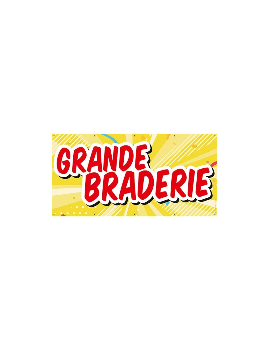 Banderole 168 - grande braderie
