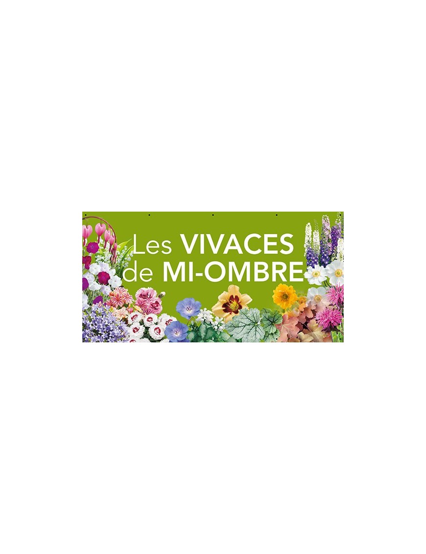 Banderole 170 - vivaces mi-ombre