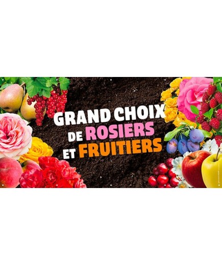 Banderole 190 - rosiers et fruitiers